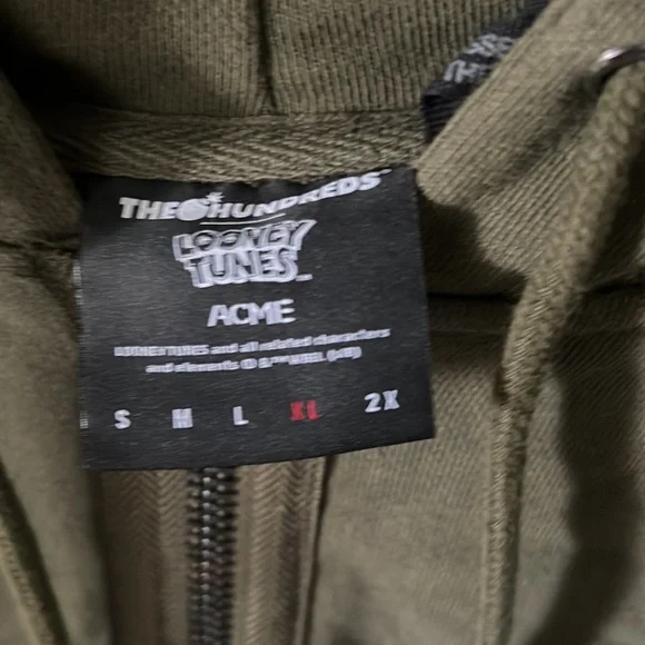 Rare The hundreds x Looney Toons zip up